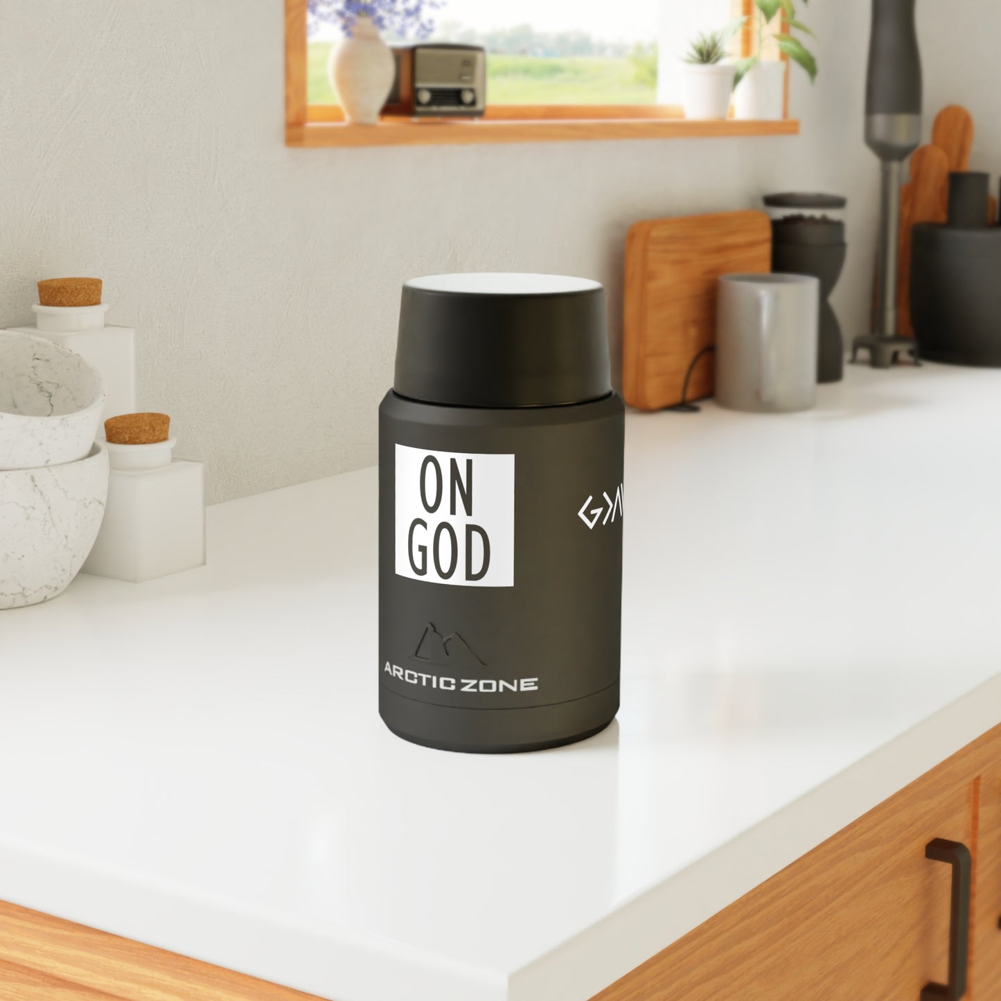 On God Outdoor Hot/Cold Food Storage