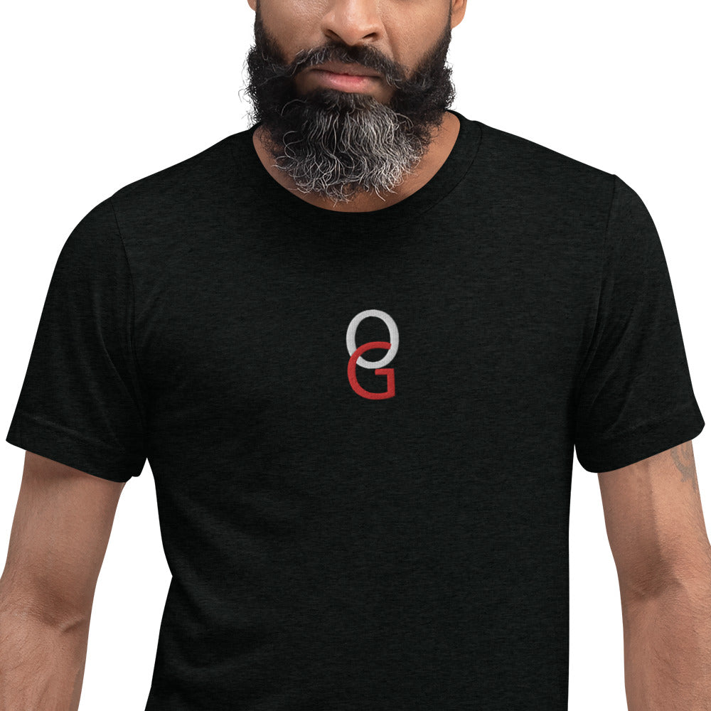 On God Embroidered - Short sleeve t-shirt