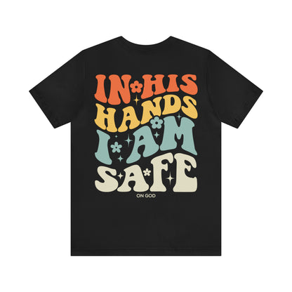 In His Hands - Groovy Unisex Tee