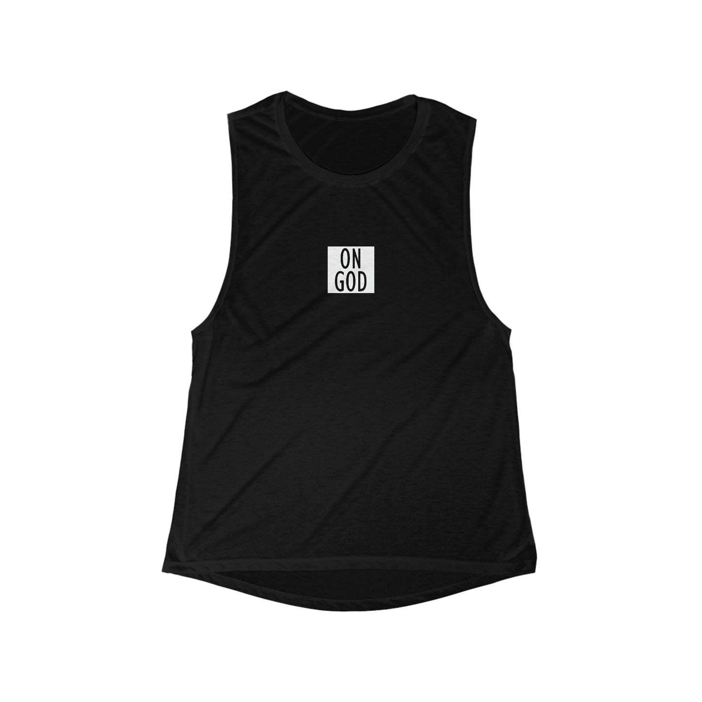 On God Scoop Muscle Tank