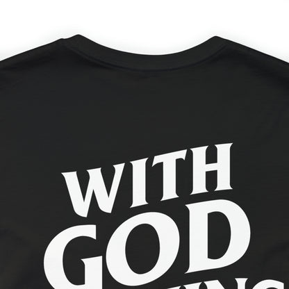 Anti Social Unisex Tee - Matthew 19:26