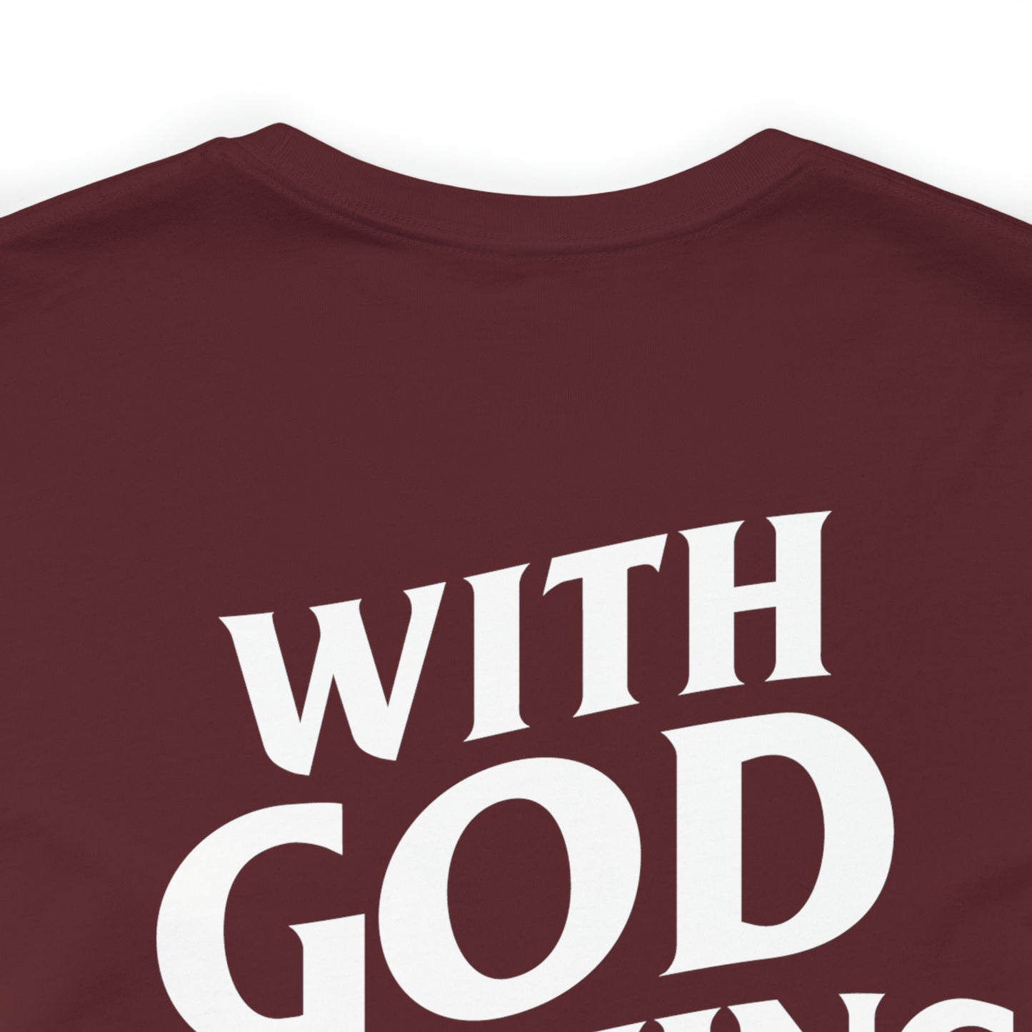 Anti Social Unisex Tee - Matthew 19:26