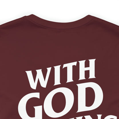 Anti Social Unisex Tee - Matthew 19:26