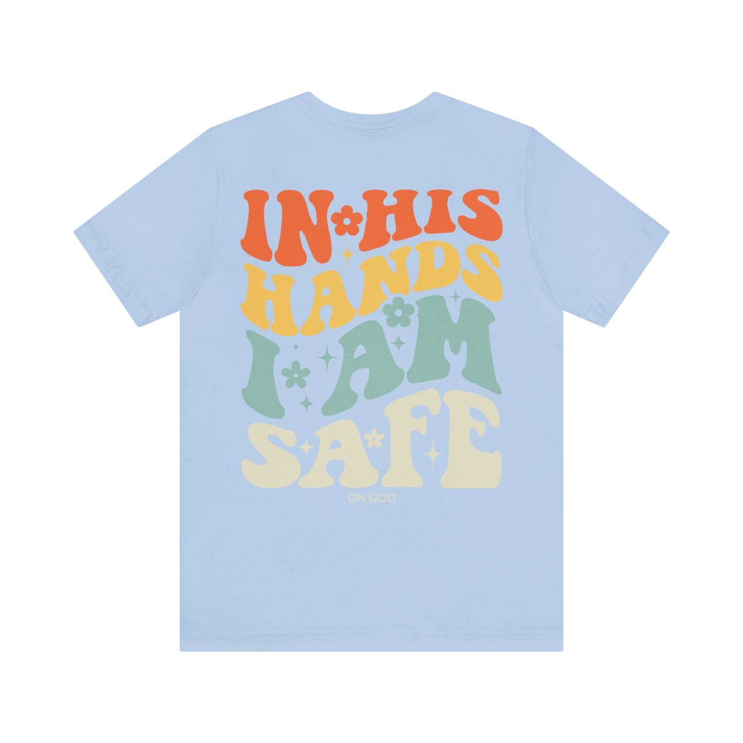 In His Hands - Groovy Unisex Tee