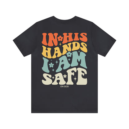 In His Hands - Groovy Unisex Tee