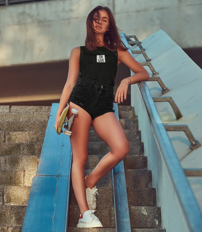 On God Scoop Muscle Tank