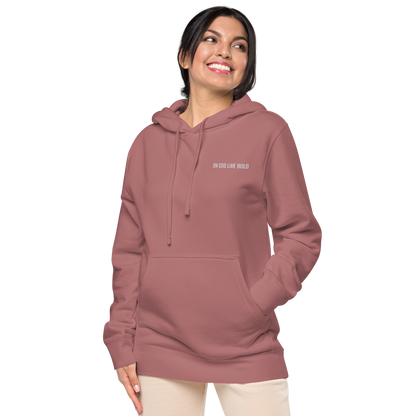 Basic's Premium Maroon Unisex Hoodie