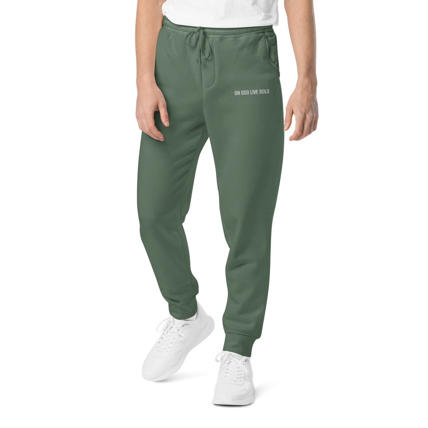 Basic's Premium Alpine Green Unisex Sweatpants
