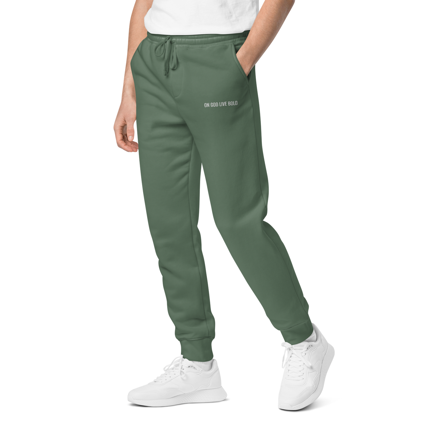 Basic's Premium Alpine Green Unisex Sweatpants