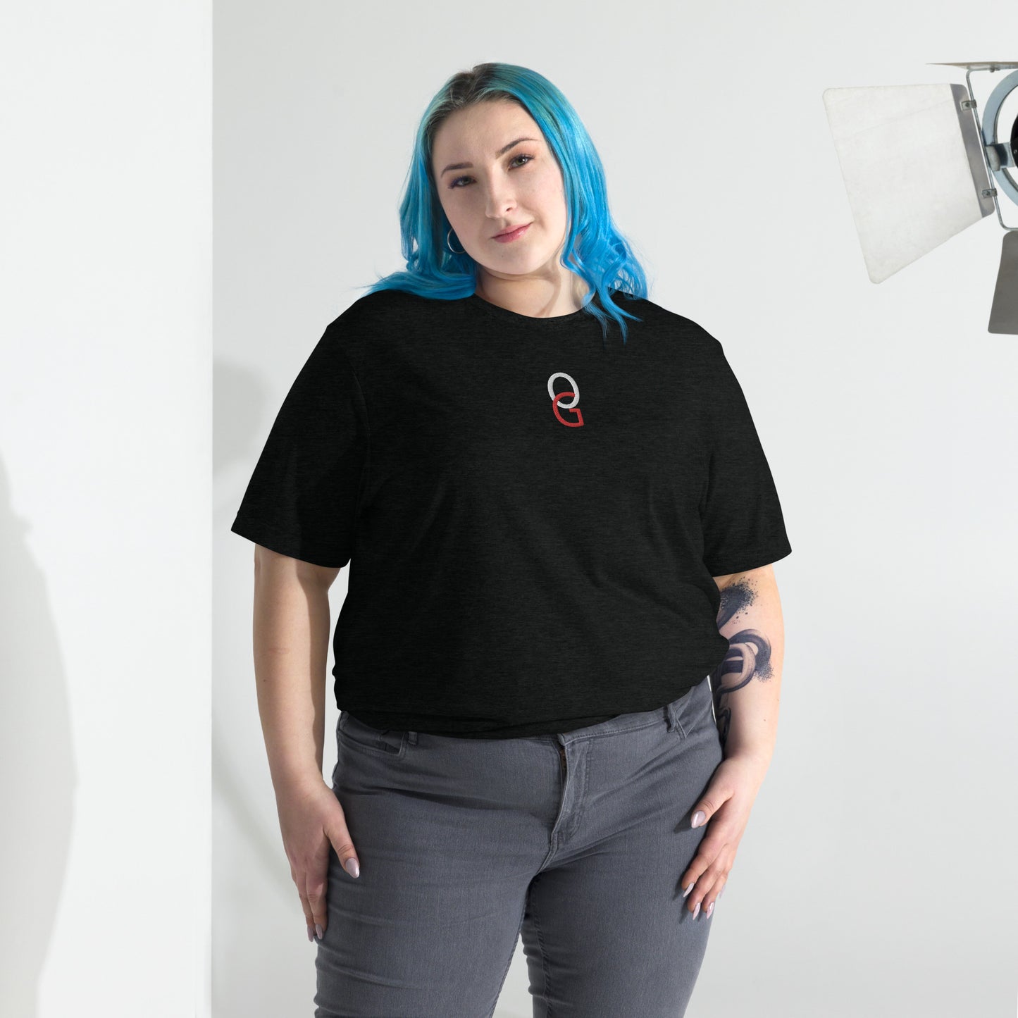 On God Embroidered - Short sleeve t-shirt